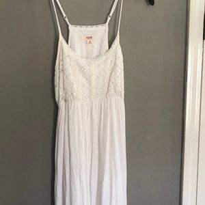 Mossimo, S, cream lace maxi dress
